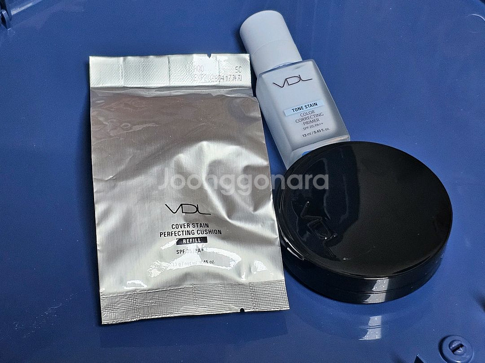 VDL 커버 스테인 퍼펙팅 쿠션 A00호--0