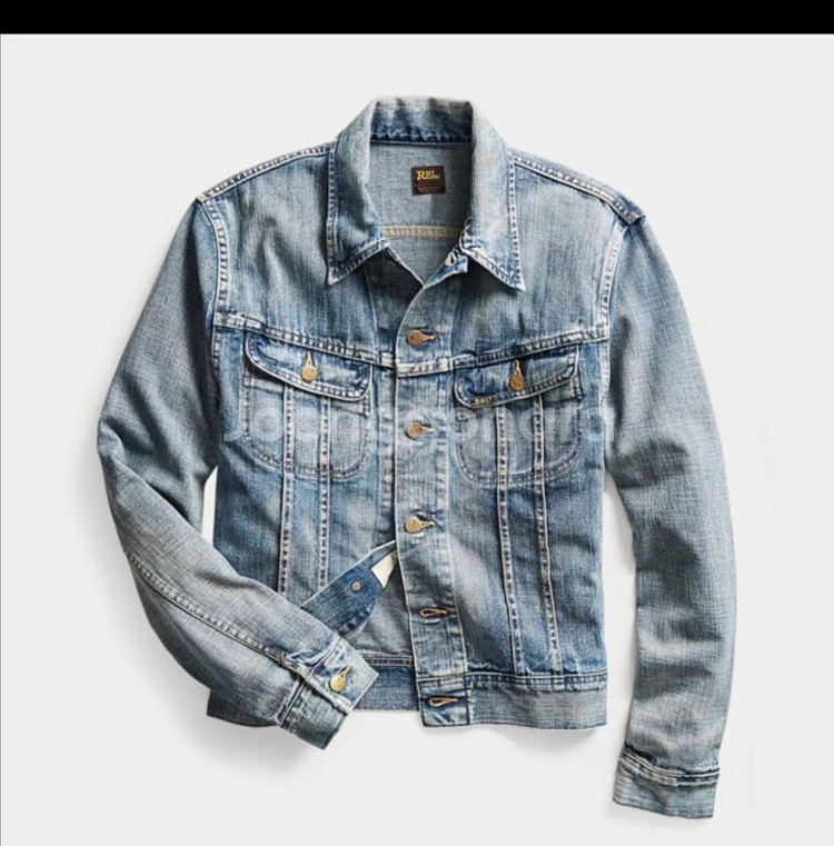 RRL 271 데님트러커자켓 xxl(소매수선)--0