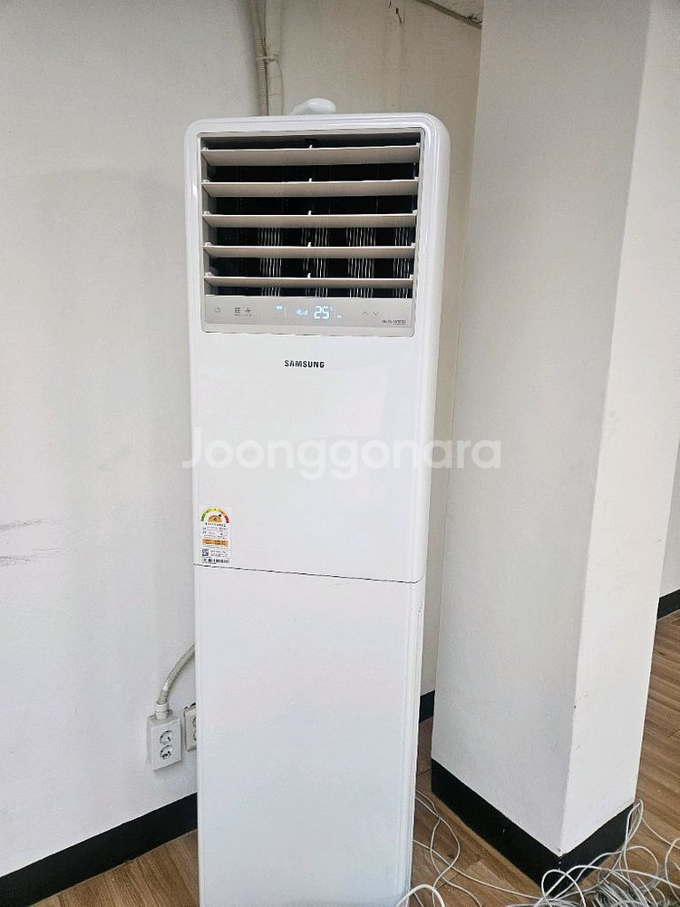 삼성 인버터 22년식 18평 스탠드 냉난방기 팝니다--0
