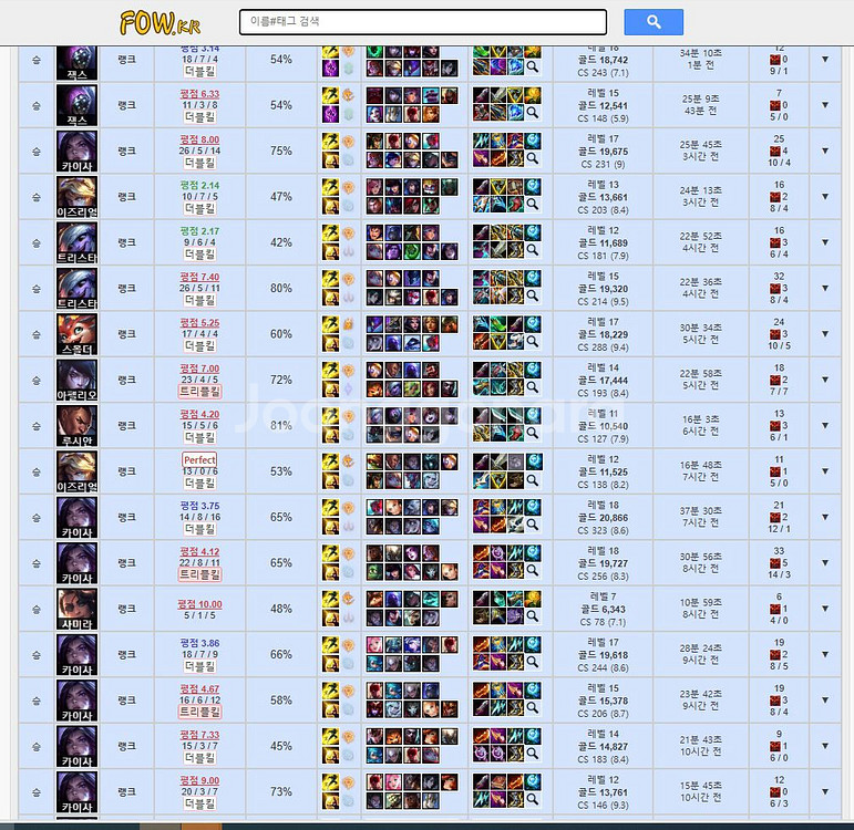최대할인 롤 리그오브레전드 LOL 듀오 맡김 챌린저--6