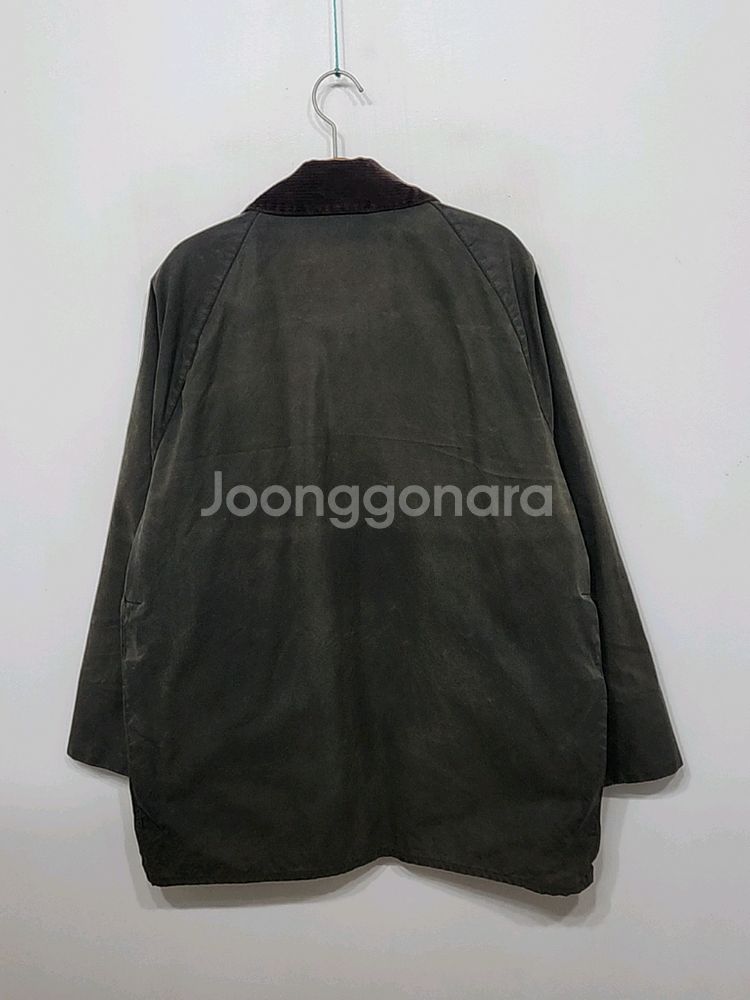 (XL) 바버 뷰포트 왁스자켓 올리브그린 왁싱점퍼--6