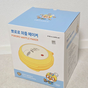 [미개봉] 레꼴뜨 뽀로로 와플메이커