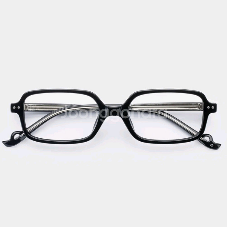 리끌로우 사각 뿔테 안경 RC FINN GLASS BL--1