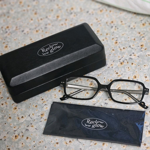 리끌로우 사각 뿔테 안경 RC FINN GLASS BL