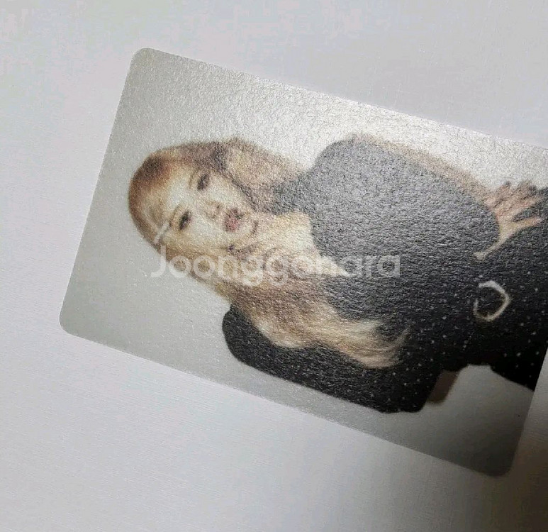블랙핑크 홀로그램포토카드 지수 2022 웰커밍컬랙션로제--4