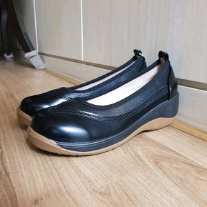 천연가죽 웨지 로퍼