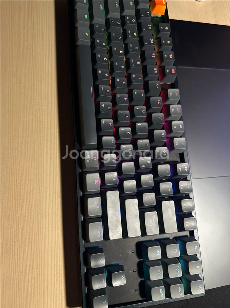 키크론 K8 Pro RGB 핫스왑 적축 키보드--0