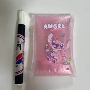 구달 스티치 포켓 파우치