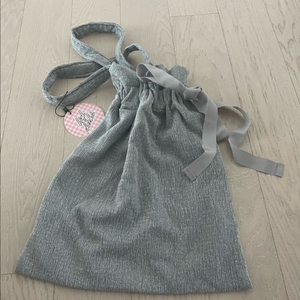 High Cheeks 하이칙스 실버 니트 가방 새상품