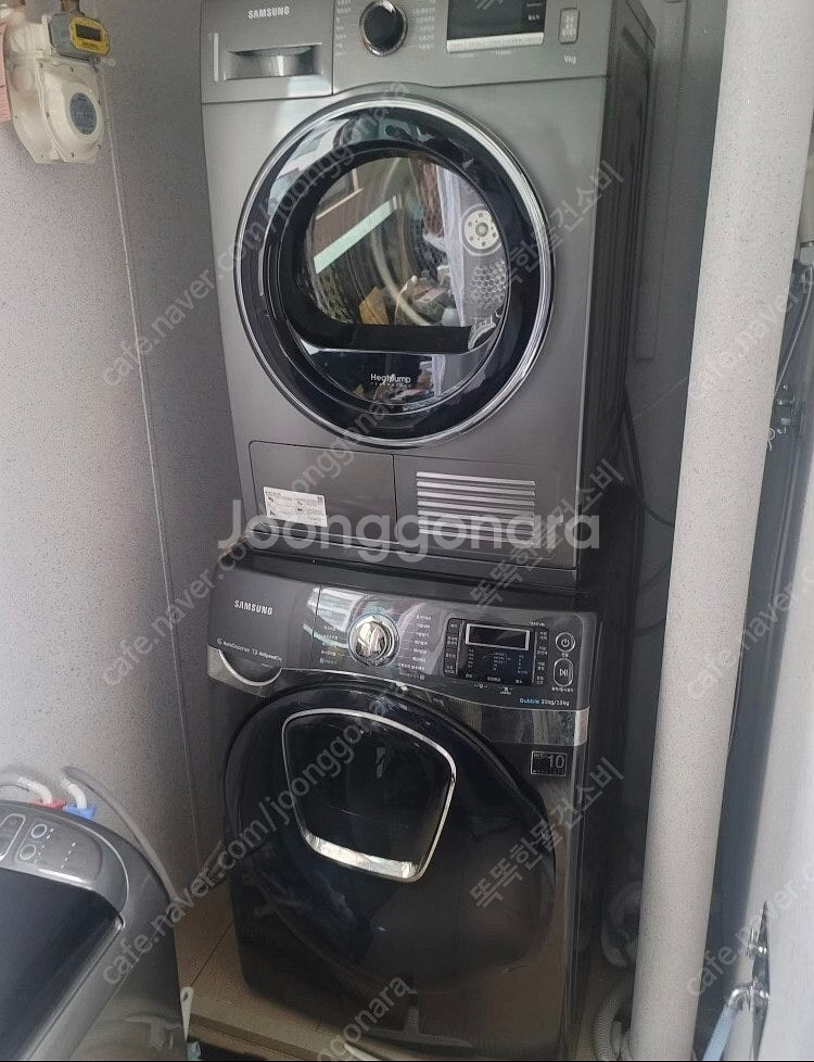 (배송비 포함) 워시타워 삼성 21kg 세탁기 건조기--0