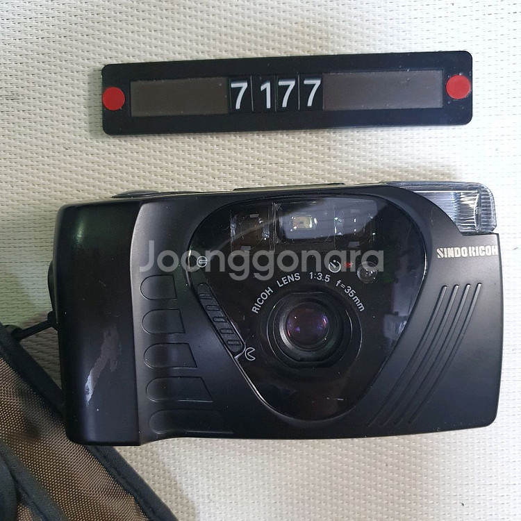 신도리코 FF-9D 필름카메라 파우치포함--0