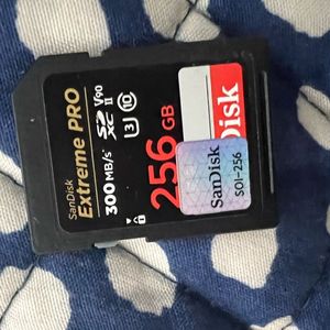 v90 256 sandisk ext pro 메모리카드