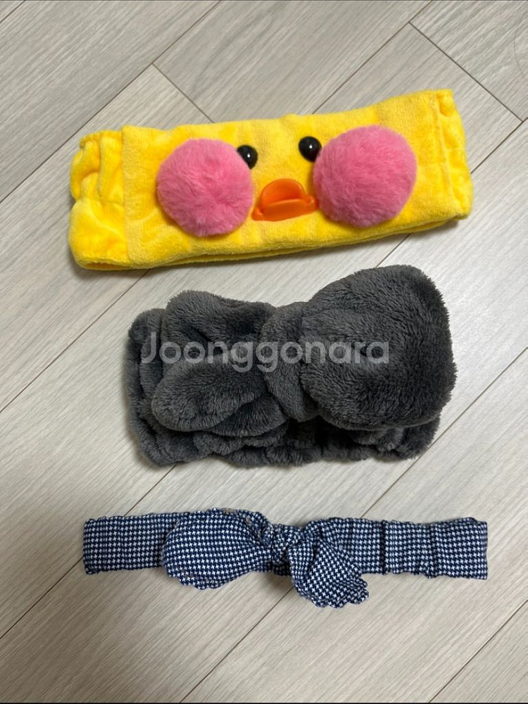 세안밴드 헤어밴드 3종 일괄--0