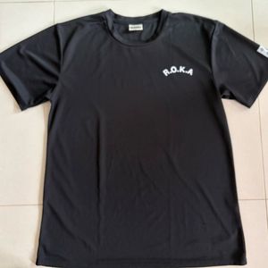 AMILI 검정 반팔 티셔츠