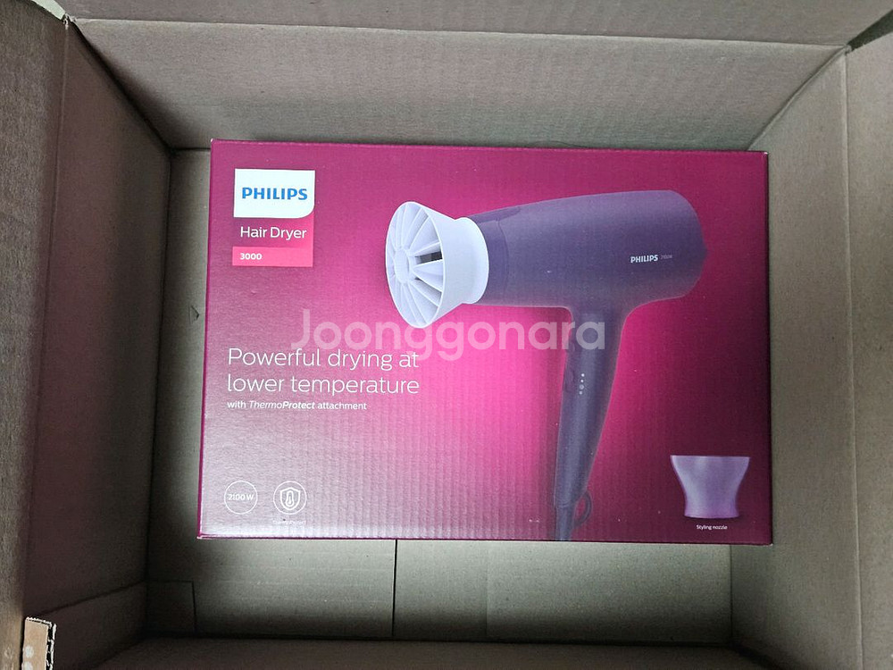 새상품)필립스 3000 헤어드라이기 2100w--0