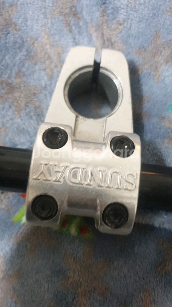 bmx 스포츠 스템 or 바 (화이트)--1