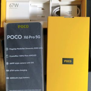 포코x6 pro 검정 정발 (새상품)512, 풀옵