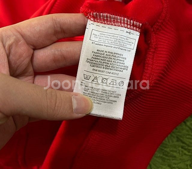 아디다스 빨흰 빨강 레드 파이어버드 트랙탑 져지100--4