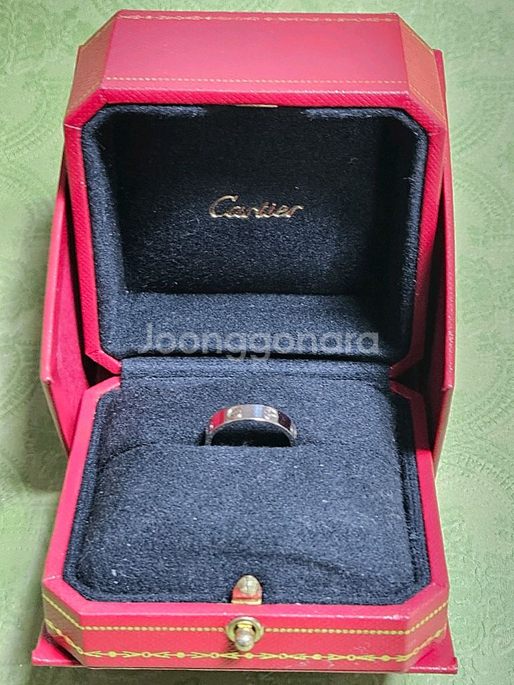 Cartier 까르띠에 러브 링 (Love Ring)--1
