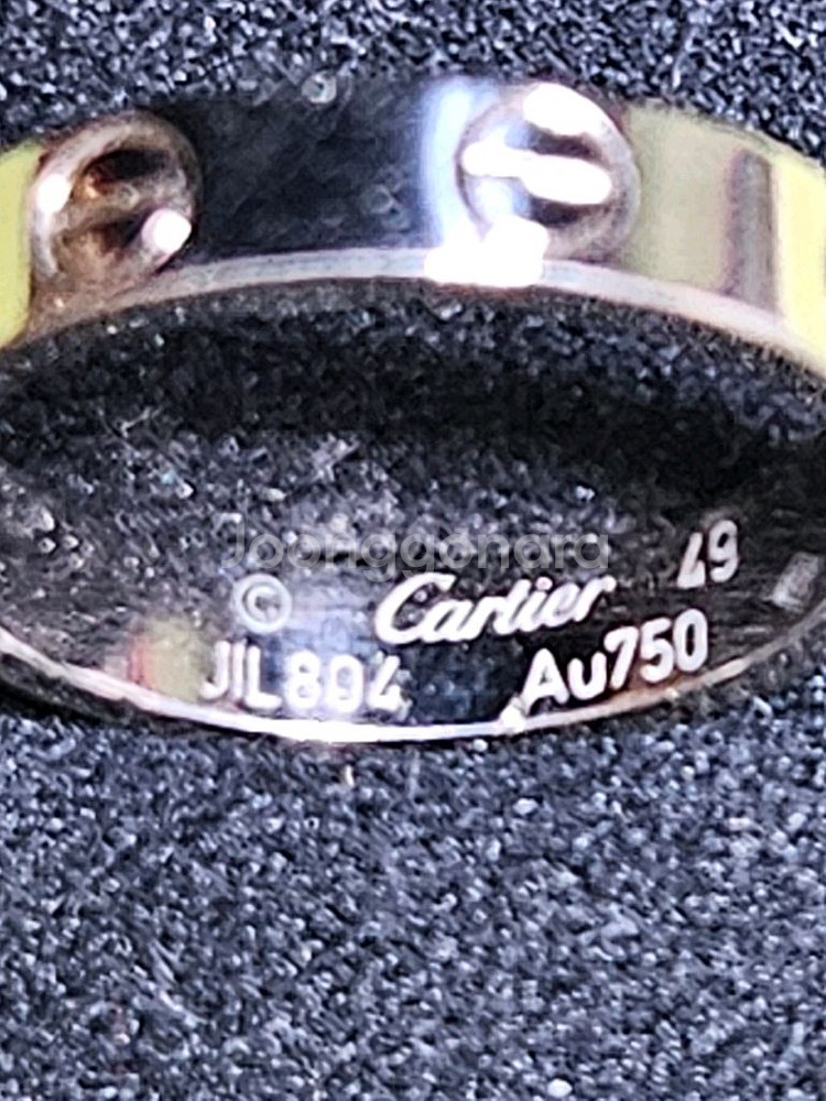 Cartier 까르띠에 러브 링 (Love Ring)--4