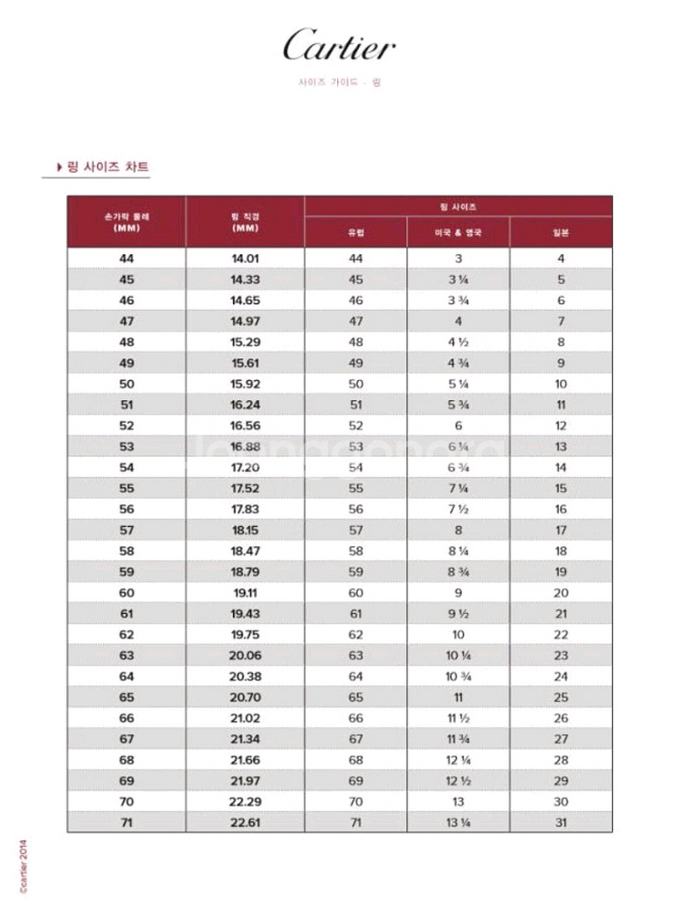 Cartier 까르띠에 러브 링 (Love Ring)--6
