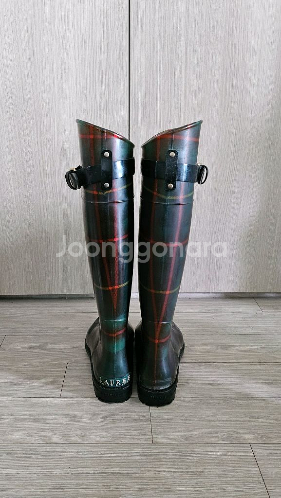 (빈티지희귀템)랄프로렌채크레인부츠7B 240~24--5