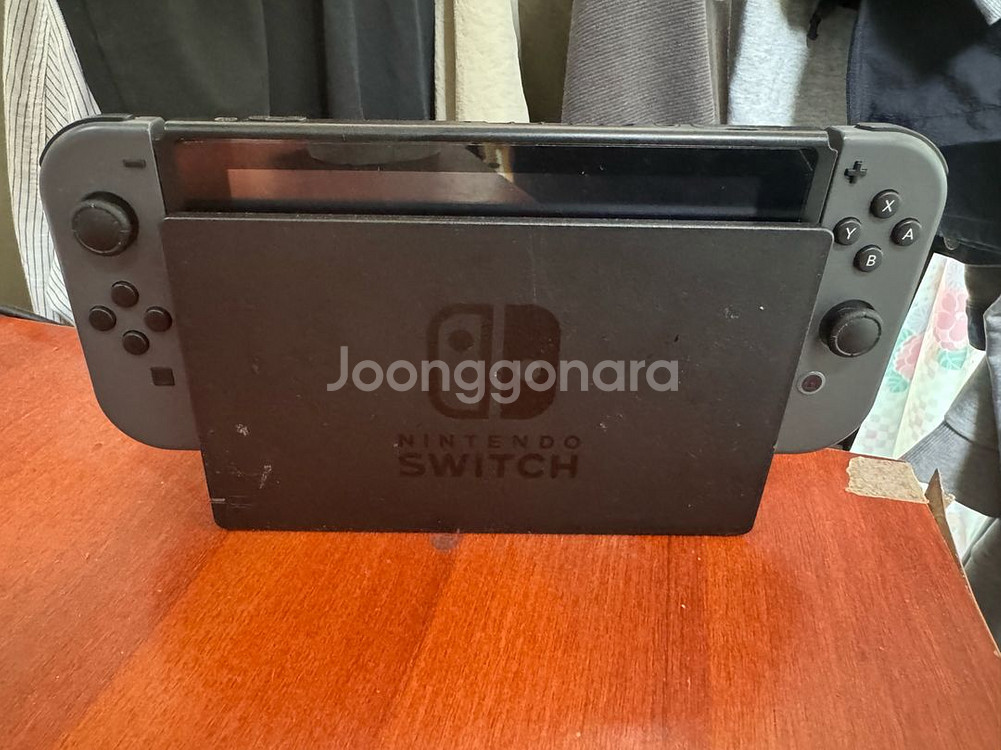 닌텐도 스위치 그레이 배터리개선판팝니다--0