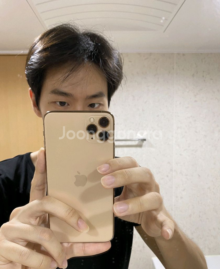아이폰 11 프로 맥스 골드 256GB--0
