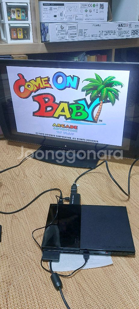 PS2 플스2 90005 본체만--1