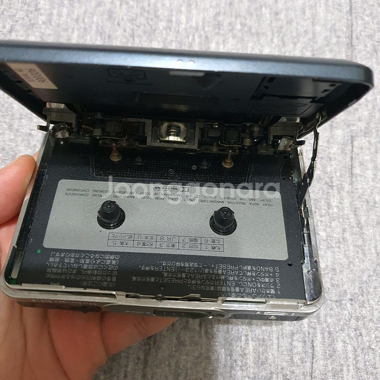sony 소니 워크맨 WM-FX808 카세트 부품용--5