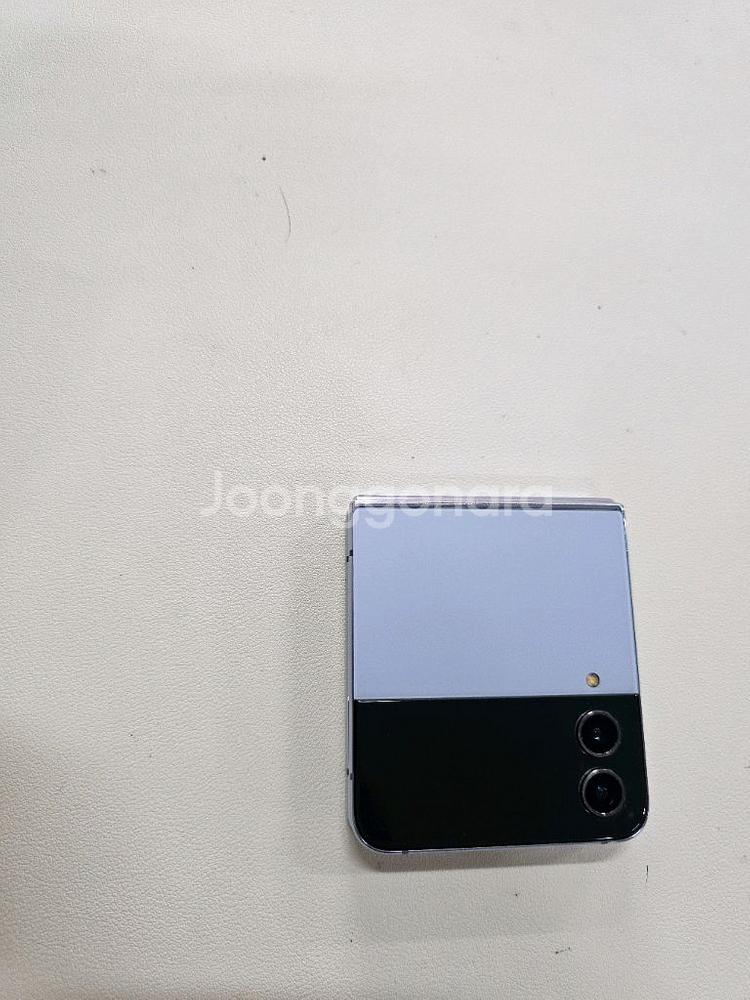 갤럭시 Z플립4 블루 256 정상공기기--0