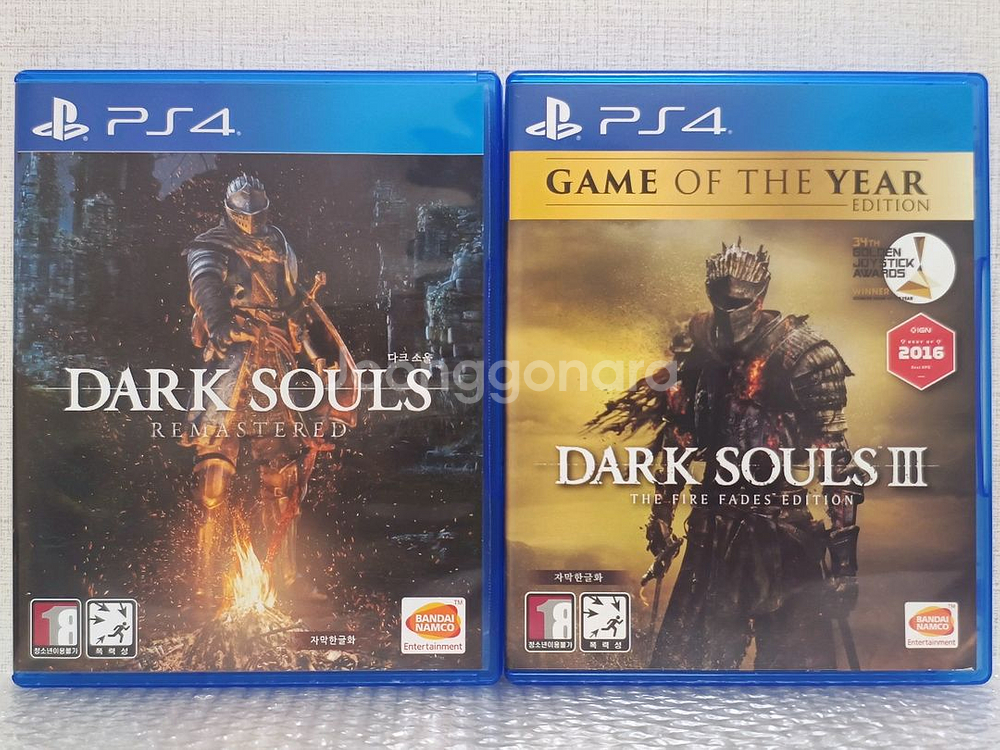 [PS4] 다크소울 리마스터, 다크소울3 고티에디션--0