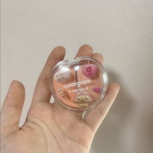 컬러그램 틴토리 반반 블러셔 03 복숭러셔