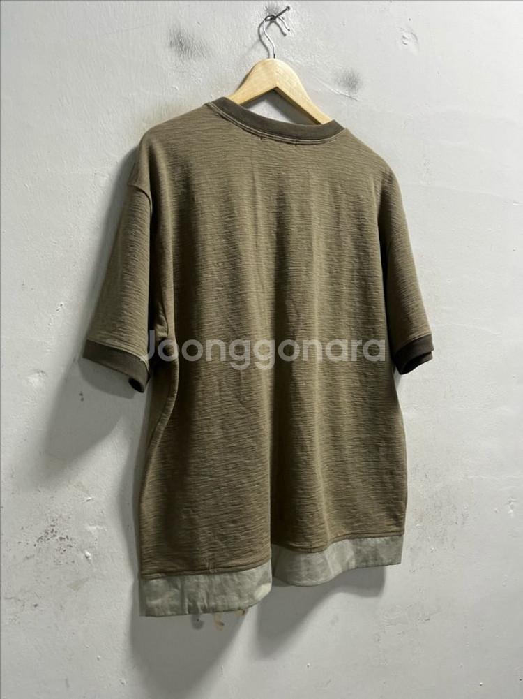105-110 CUSTOMS 스판 루즈핏 반팔티--4