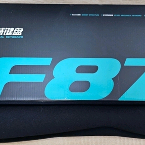 AULA F87 Pro 독거미 회목축 스카이 측면각인