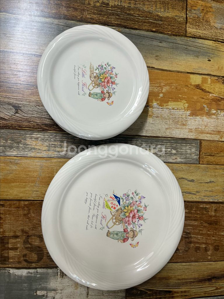 일본제 접시세트--4