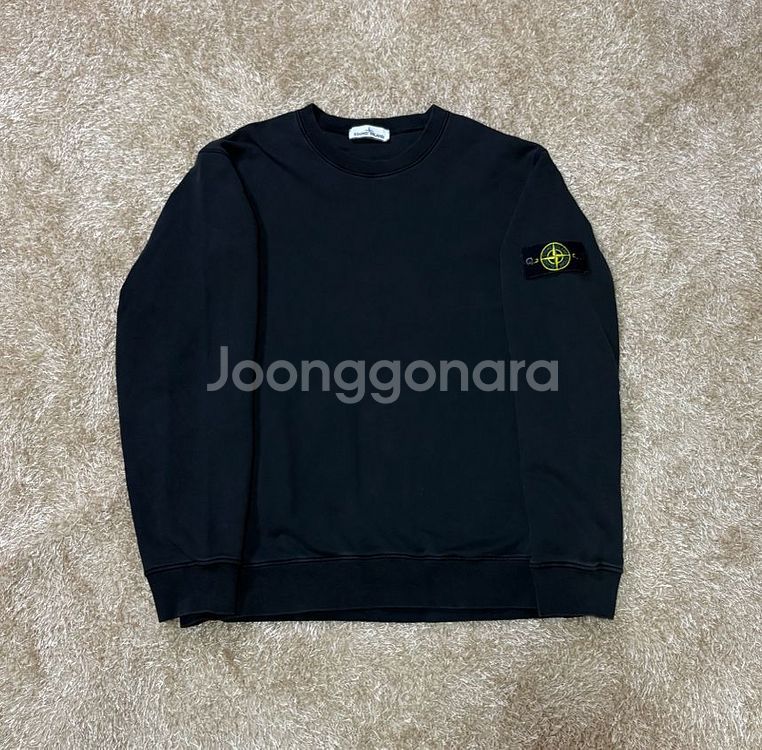 스톤아일랜드 맨투맨 블랙 XXL--0