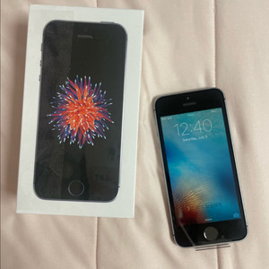 ios9 미사용) 아이폰 se1 16기가 스페이스그레이