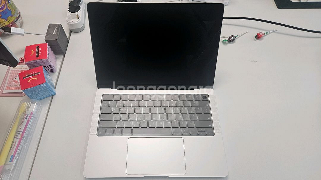 애플 맥북 프로 M1 PRO 실버 1TB--1