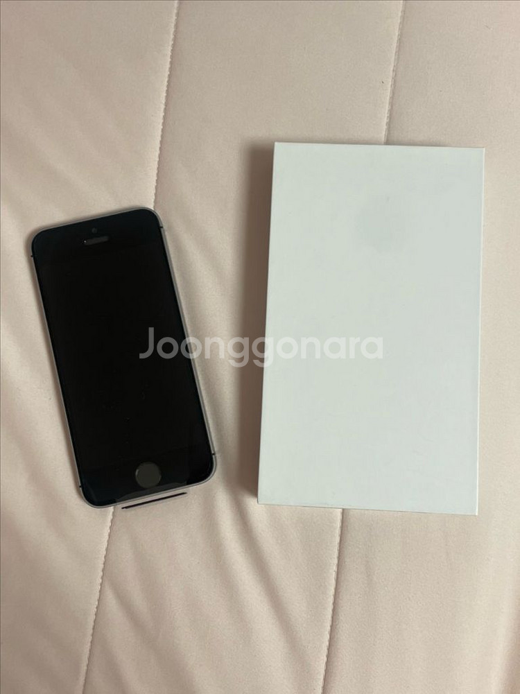 리퍼미사용) 아이폰 se1 64기가 스페이스그레이--1