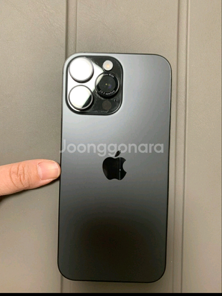 아이폰 16 pro max 블랙--1