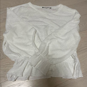 Zara 자라 화이트 여름 니트