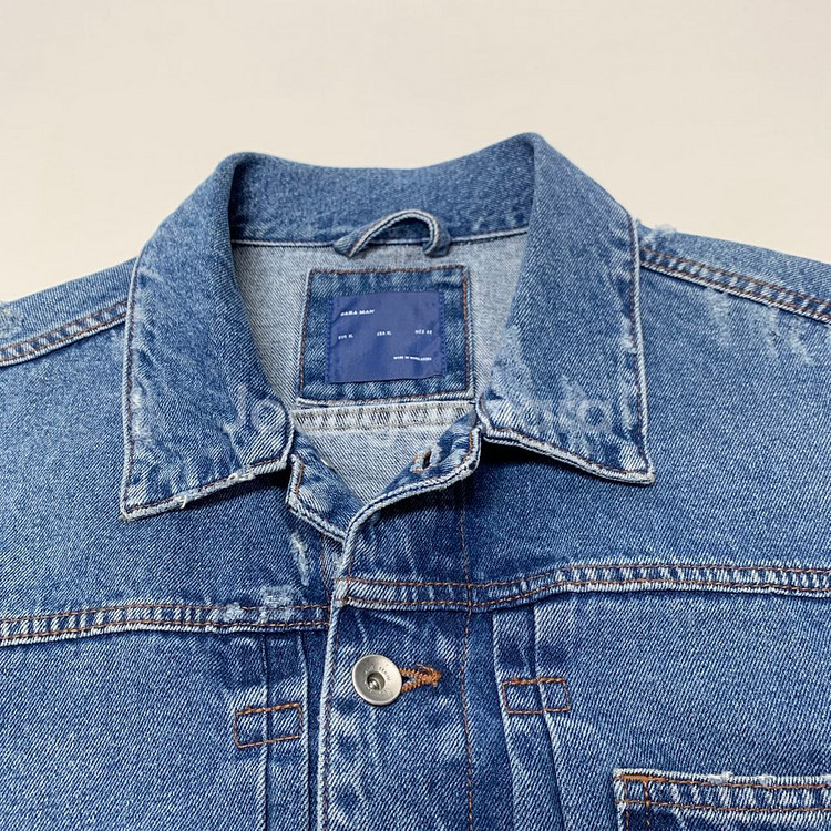 ZARA 자라 데님자켓 청자켓 (XL)--2