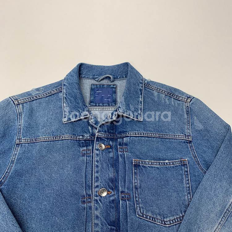 ZARA 자라 데님자켓 청자켓 (XL)--1