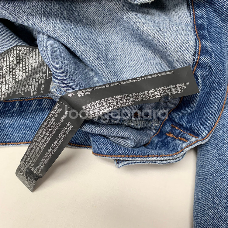 ZARA 자라 데님자켓 청자켓 (XL)--7