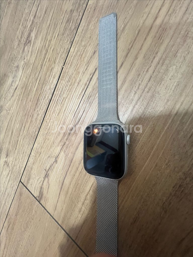 애플워치9 45mm 실버--0