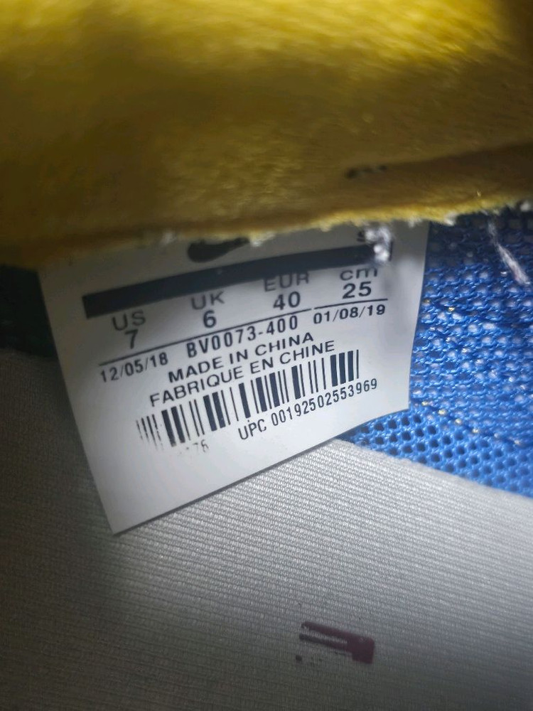 나이키 X 사카이 LD 와플 블루레드 사이즈 250mm 이미지