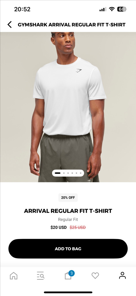 짐샤크 남성의류 이미지