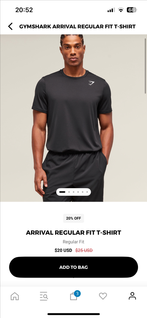 짐샤크 남성의류 이미지