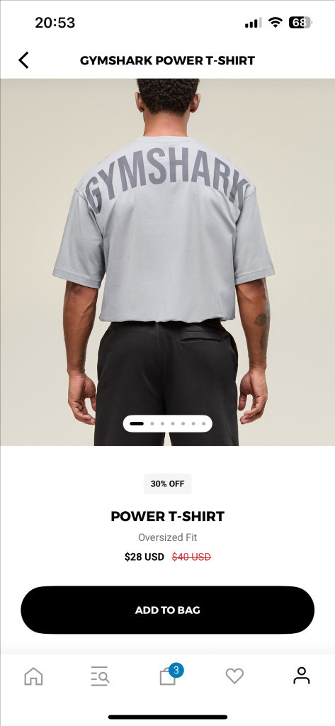 짐샤크 남성의류 이미지